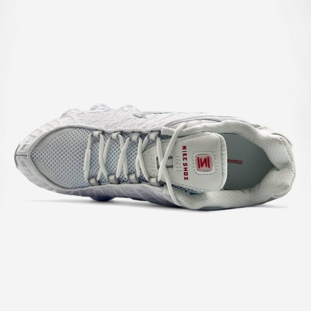 Nike Shox TL White Silver