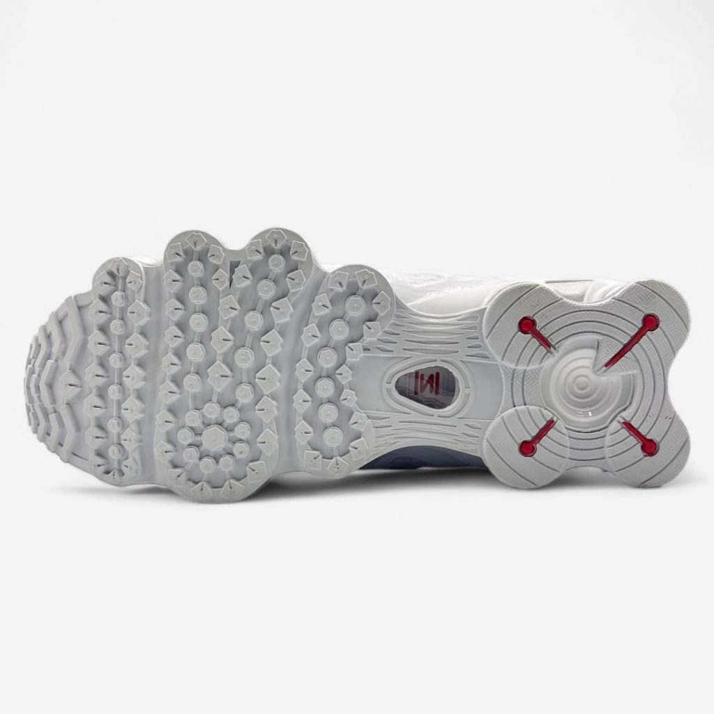 Nike Shox TL White Silver