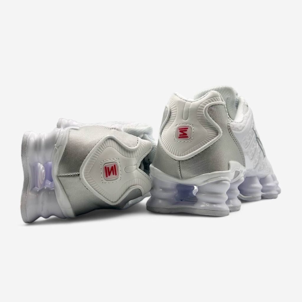 Nike Shox TL White Silver