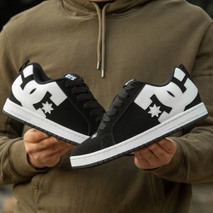 DC Shoes Court Graffik Black White