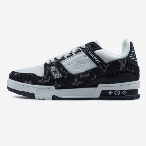 Louis Vuitton Trainer White Black
