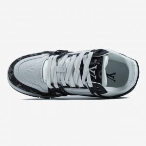 Louis Vuitton Trainer White Black