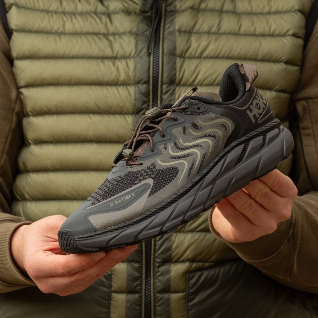 HOKA X SATISFY CLIFTON LS