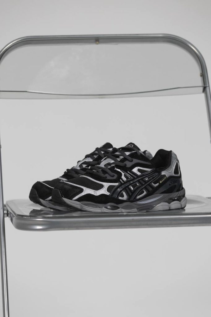 Asics Gel NYC Black Silver Gore-Tex