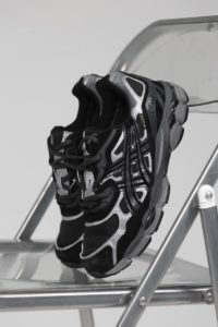 Asics Gel NYC Black Silver Gore-Tex