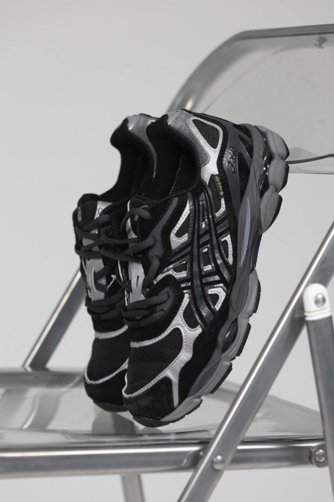 Asics Gel NYC Black Silver Gore-Tex