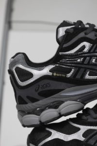 Asics Gel NYC Black Silver Gore-Tex