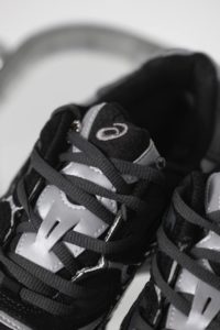 Asics Gel NYC Black Silver Gore-Tex