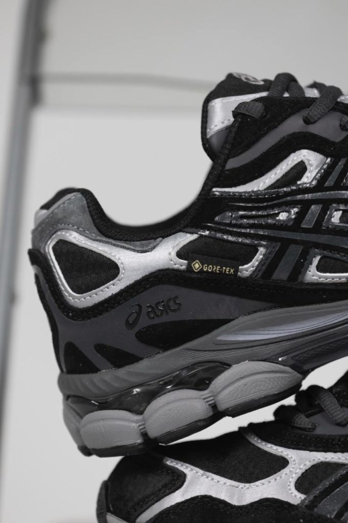 Asics Gel NYC Black Silver Gore-Tex