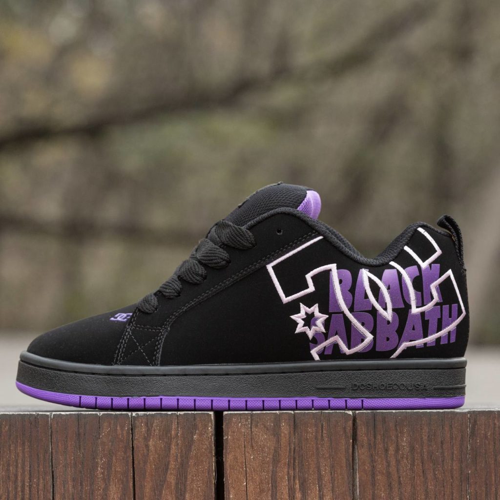 DC Shoes Court Graffik Black Purple