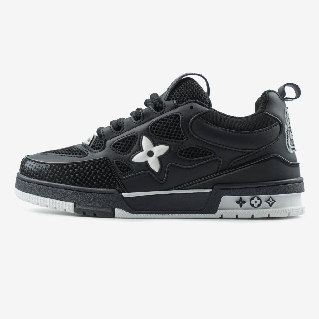 Louis Vuitton Skate Sneaker Black White