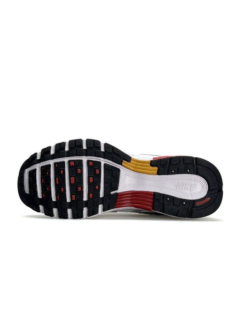Nike P-6000 White Silver Red