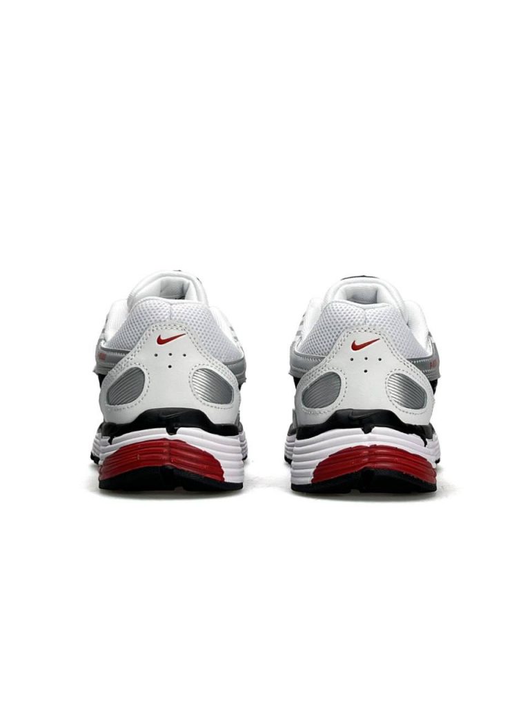Nike P-6000 White Silver Red