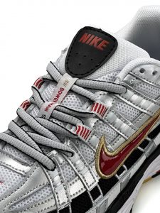 Nike P-6000 White Silver Red