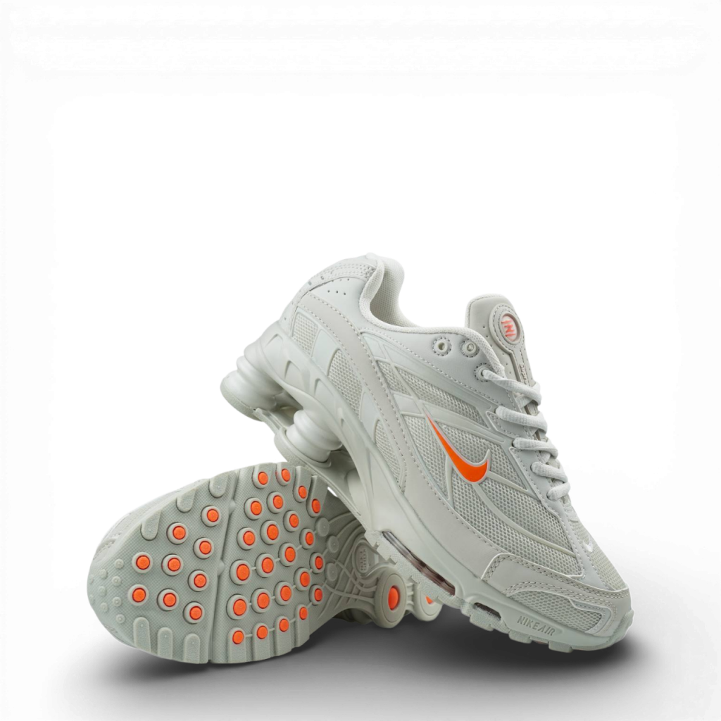 Nike Shox Ride 2 Light Bone and Turf Orange