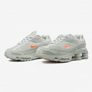 Nike Shox Ride 2 Light Bone and Turf Orange