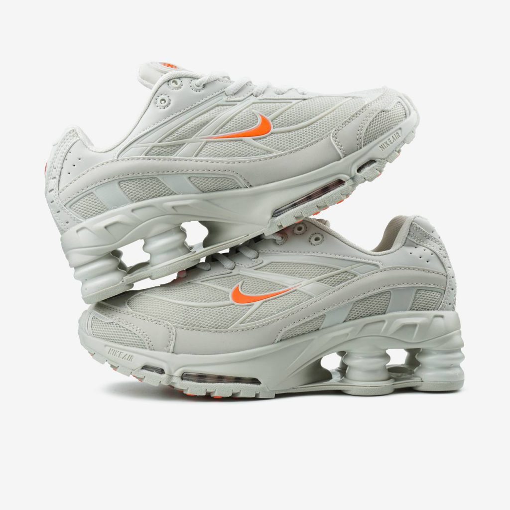 Nike Shox Ride 2 Light Bone and Turf Orange