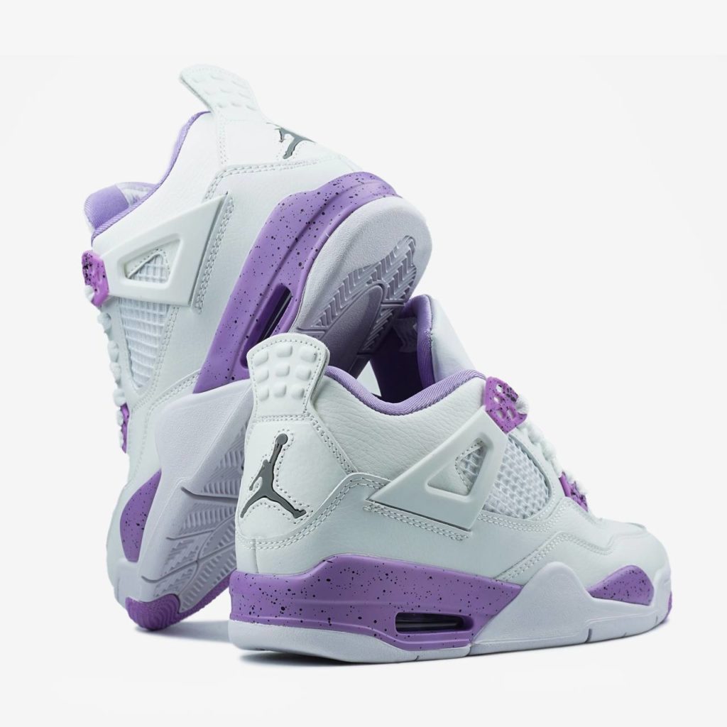 Jordan 4 Purple White