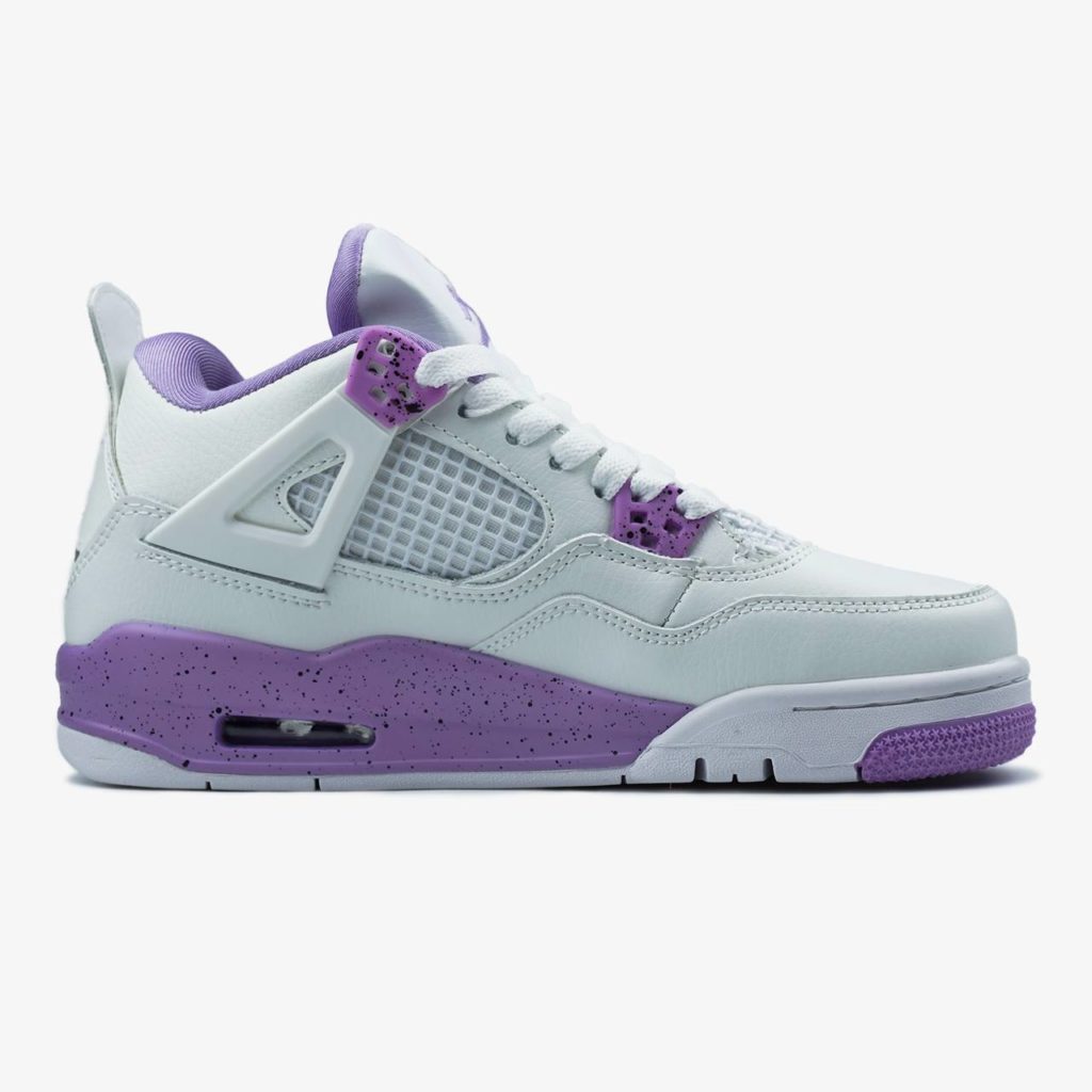 Jordan 4 Purple White