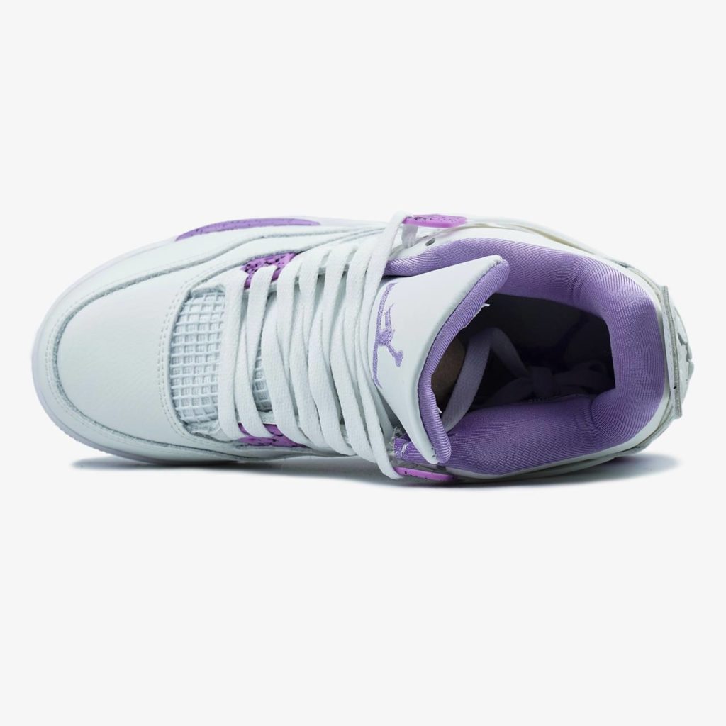 Jordan 4 Purple White