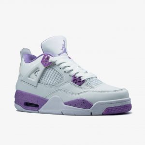 Jordan 4 Purple White