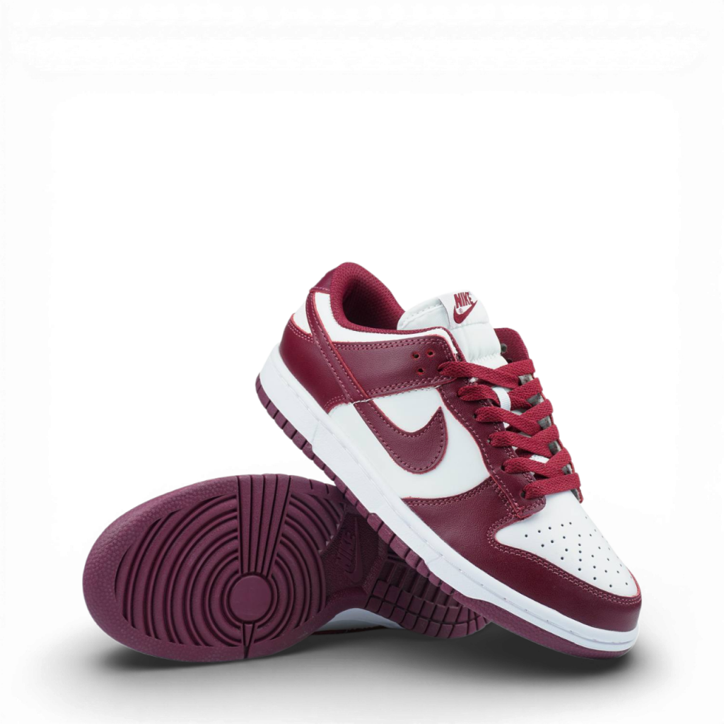 Nike Dunk Low Team Red Bordo White