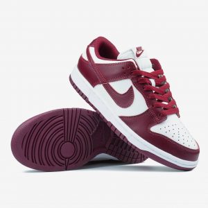 Nike Dunk Low Team Red Bordo White