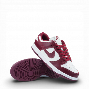 Nike Dunk Low Team Red Bordo White