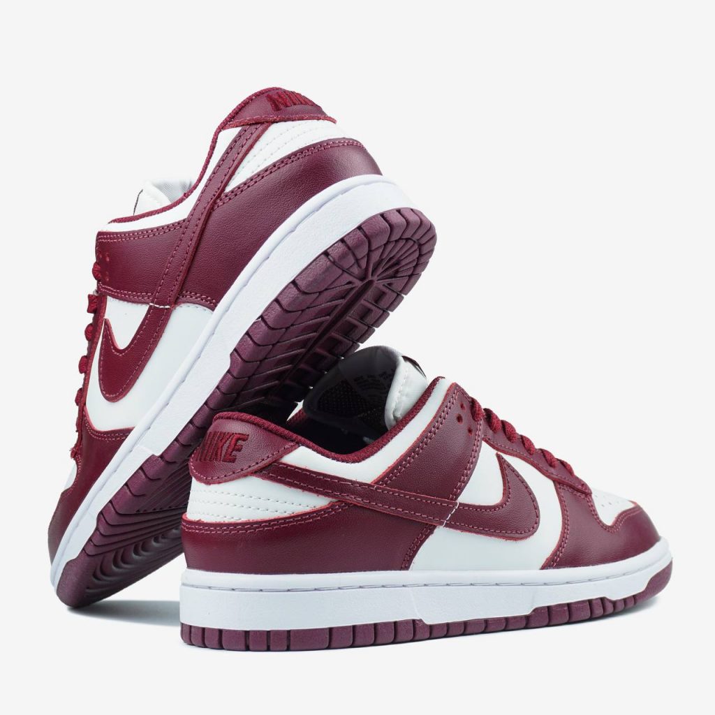 Nike Dunk Low Team Red Bordo White