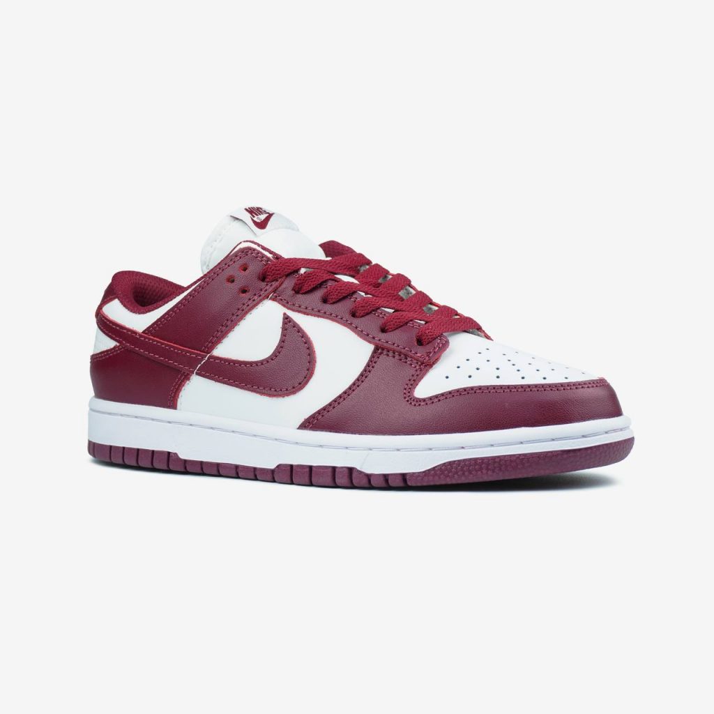 Nike Dunk Low Team Red Bordo White