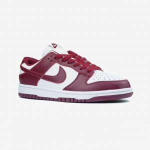 Nike Dunk Low Team Red Bordo White