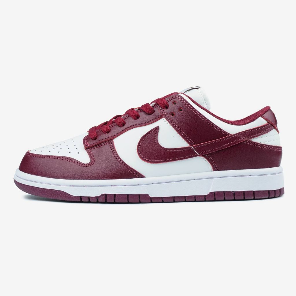 Nike Dunk Low Team Red Bordo White