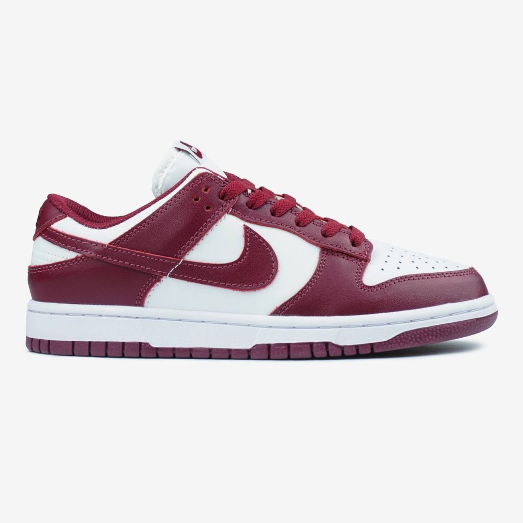 Nike Dunk Low Team Red Bordo White