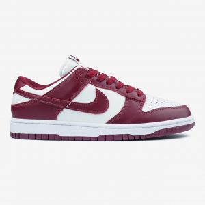 Nike Dunk Low Team Red Bordo White