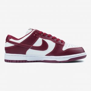 Nike Dunk Low Team Red Bordo White