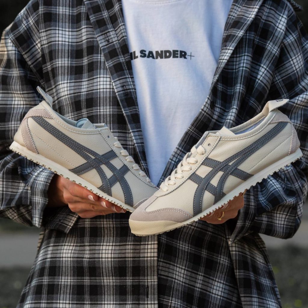 Asics Onitsuka Tiger Mexico 66 Beige Blue