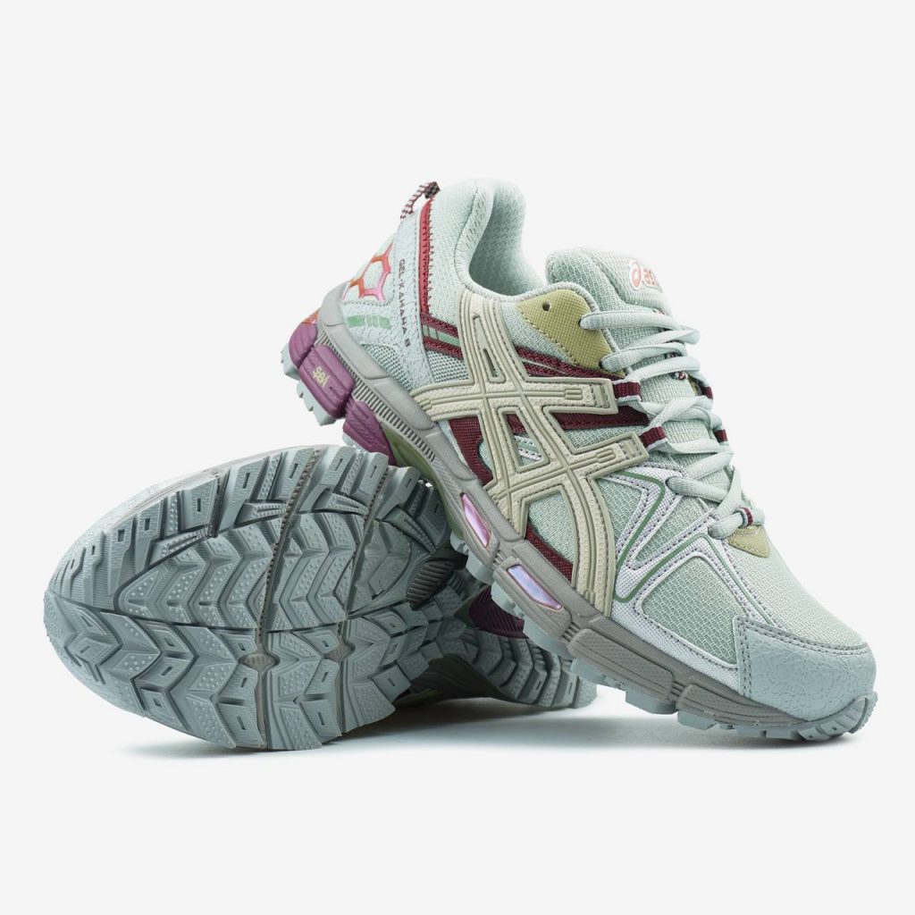 Asics Gel-Kahana 8 Grey Burgundy