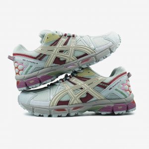 Asics Gel-Kahana 8 Grey Burgundy