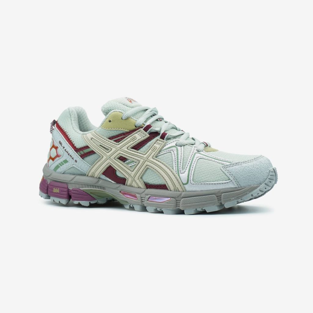 Asics Gel-Kahana 8 Grey Burgundy