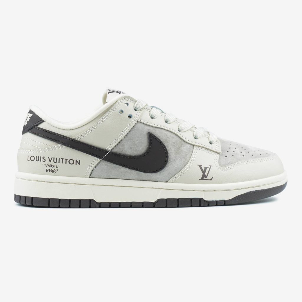 Nike Dunk Low  x Louis Vuitton Grey Black