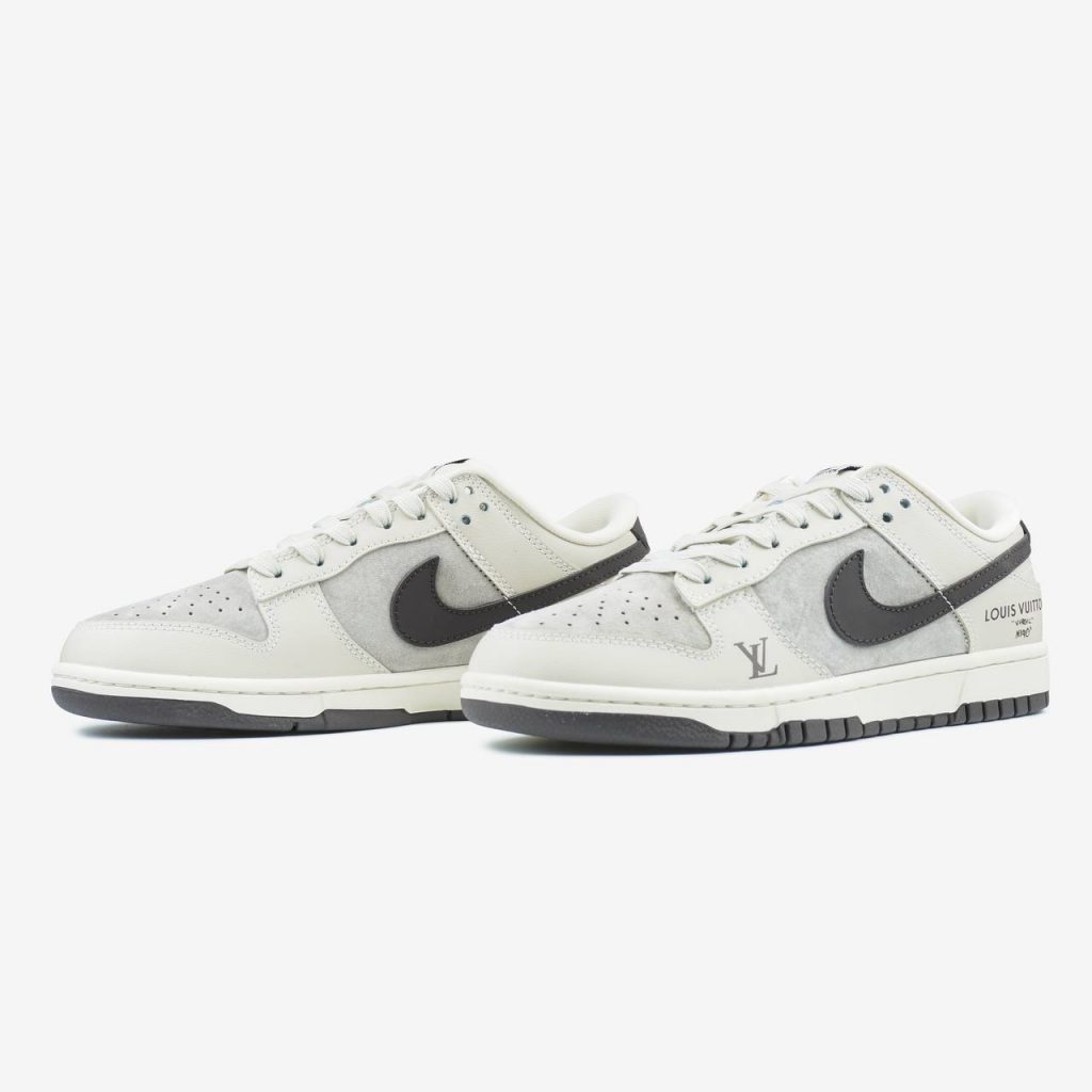 Nike Dunk Low  x Louis Vuitton Grey Black