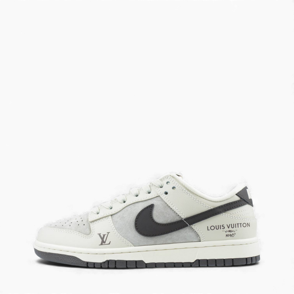 Nike Dunk Low  x Louis Vuitton Grey Black