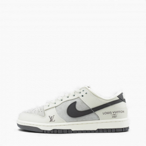 Nike Dunk Low  x Louis Vuitton Grey Black