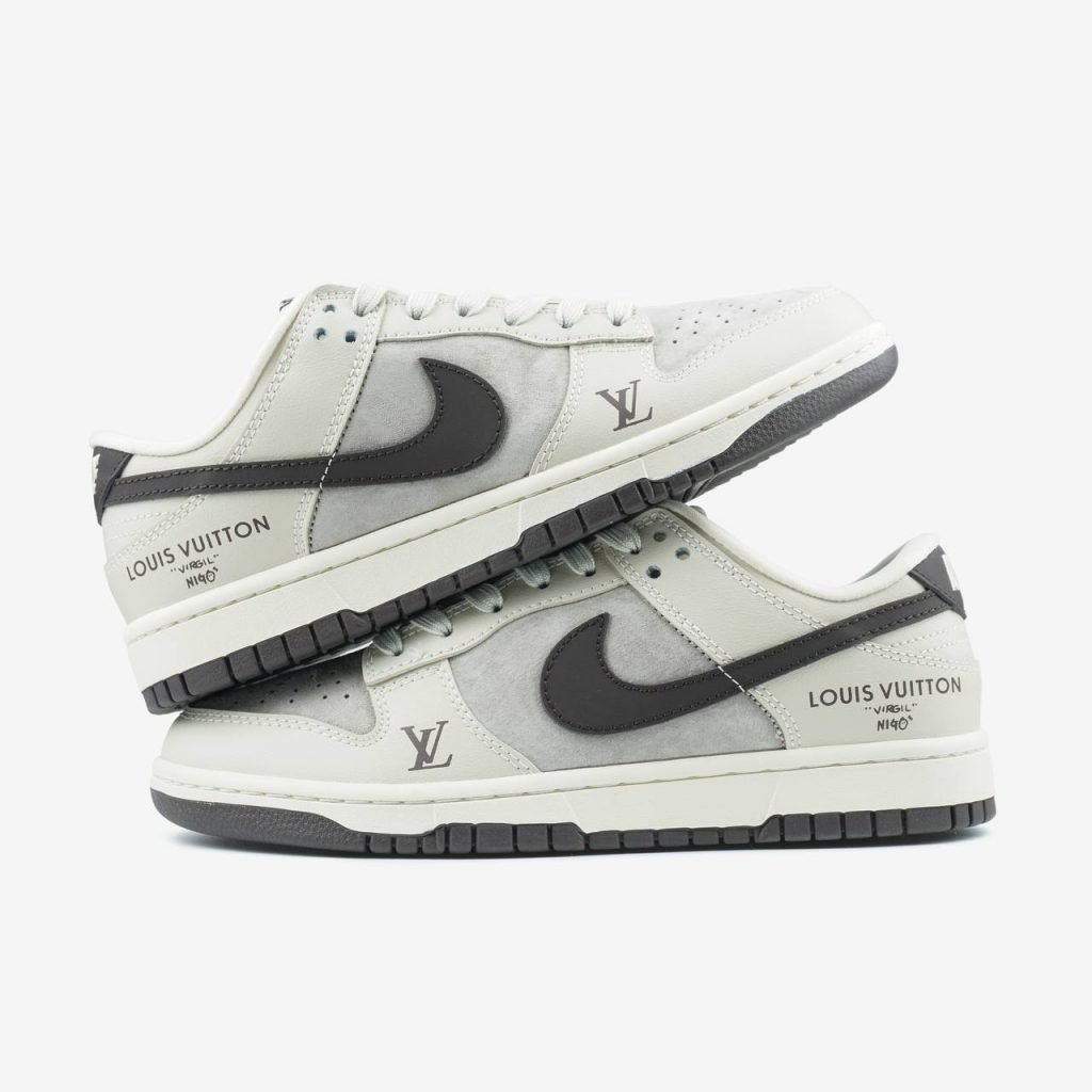 Nike Dunk Low  x Louis Vuitton Grey Black