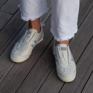 Asics Onitsuka Tiger Mexico 66 Slip-On Beige Blue