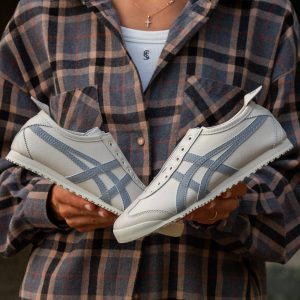 Asics Onitsuka Tiger Mexico 66 Slip-On Beige Blue