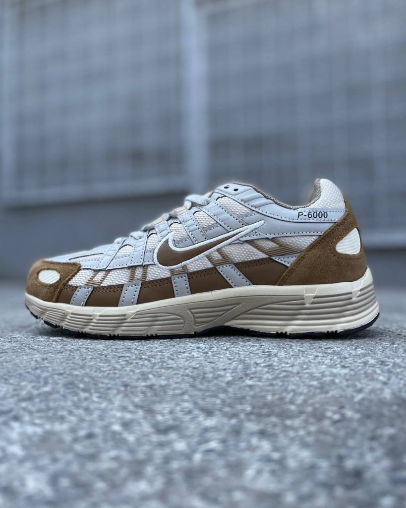 Nike P-6000 Beige White