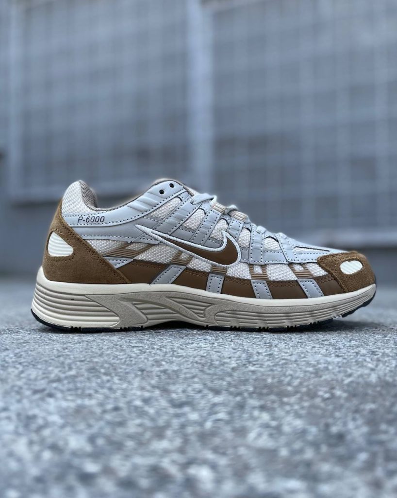 Nike P-6000 Beige White