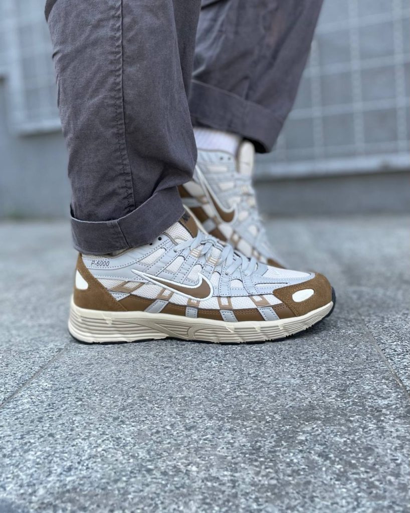 Nike P-6000 Beige White