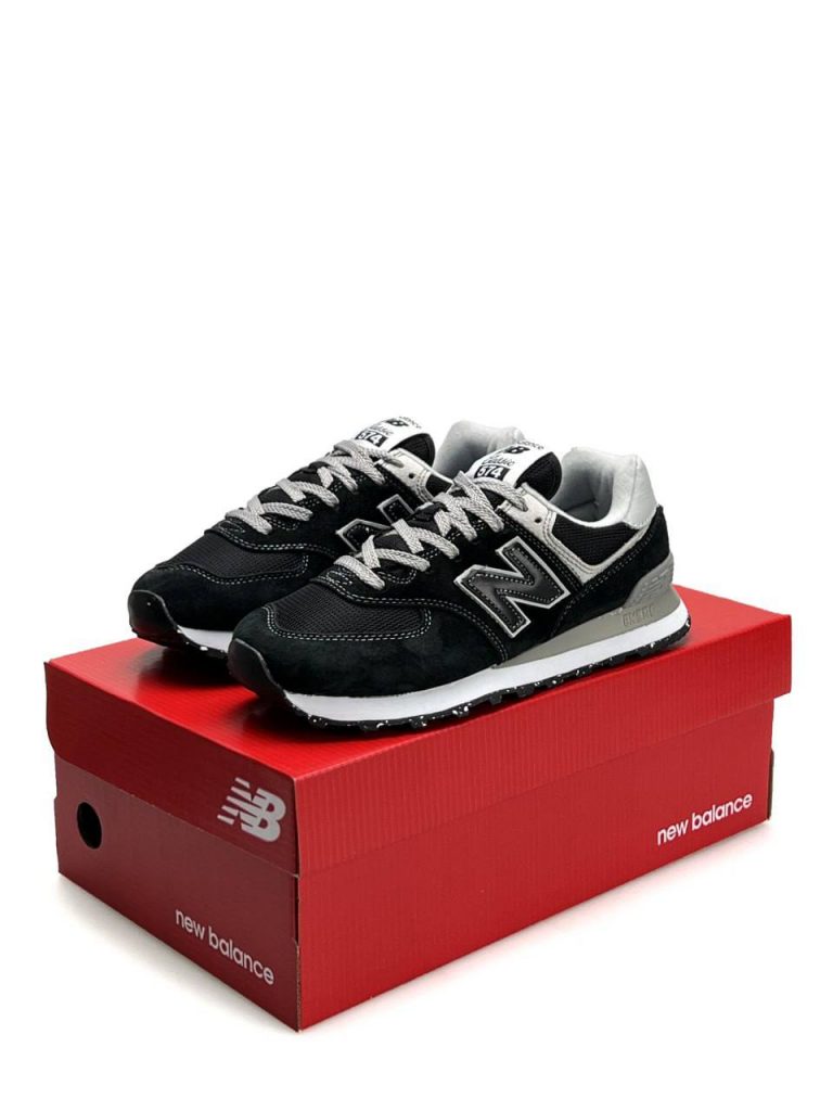 New Balance 574 Black/White